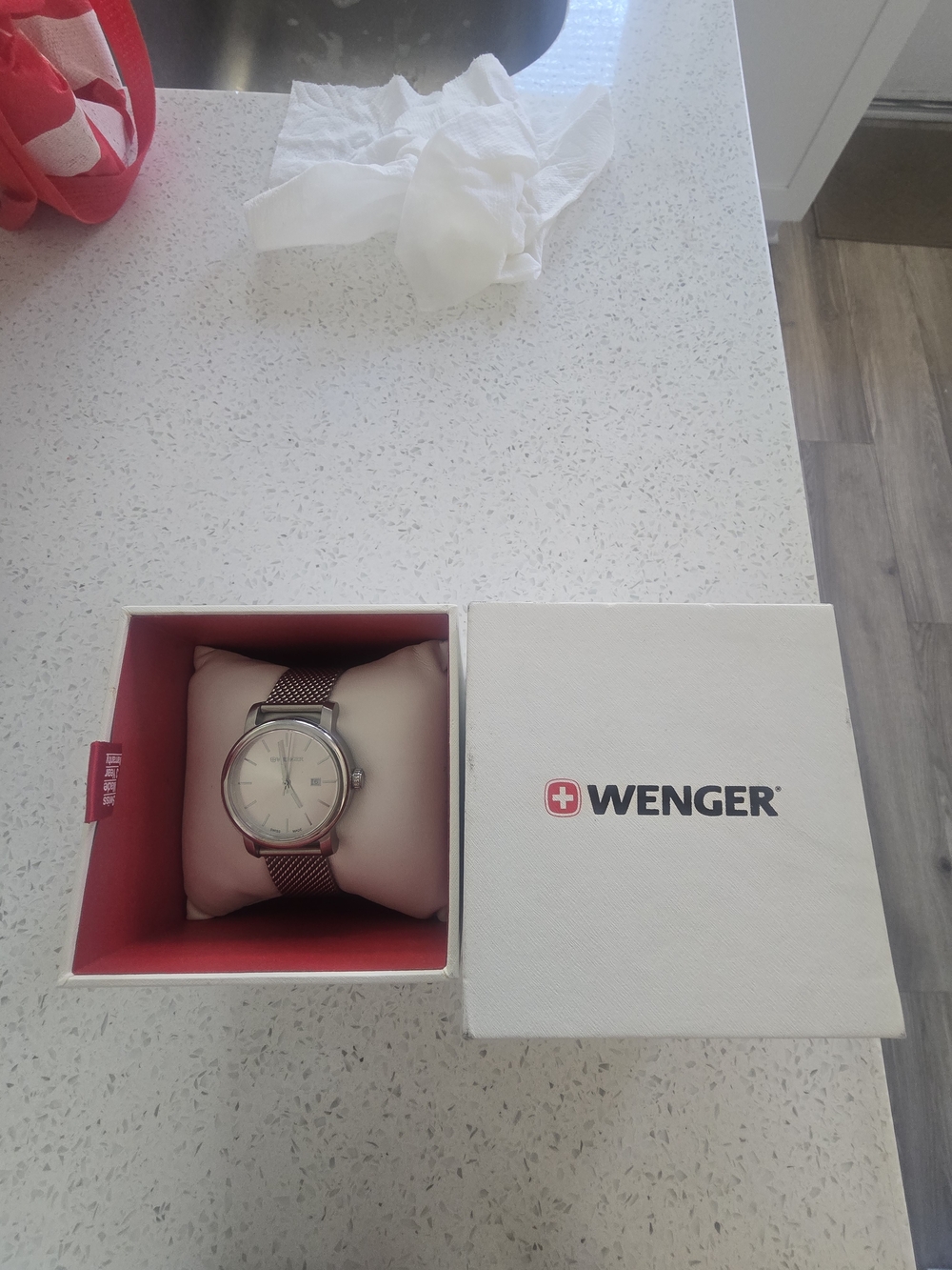 Silver Womens Watch Wenger